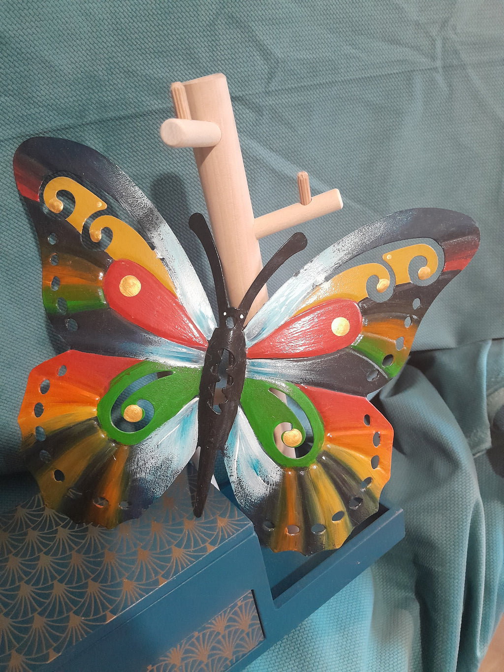 Papillon déco murale